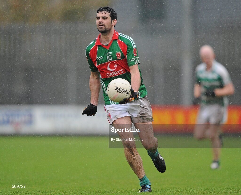 23 October 2011; Rory McGowan, Garrycastle. Westmeath County Senior Football Championship Final, Garrycastle v Mullingar Shamrocks, Cusack Park, Mullingar, Co. Westmeath. Picture credit: Stephen McCarthy / SPORTSFILE