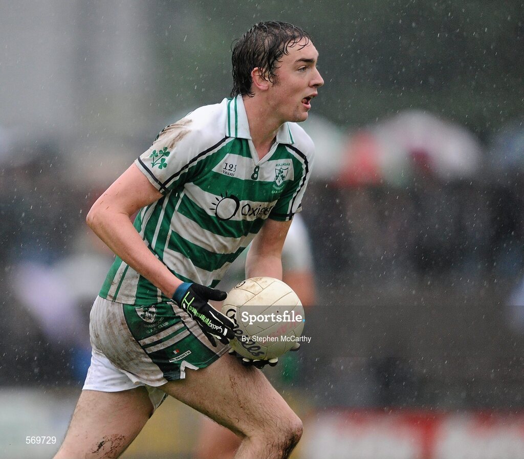 23 October 2011; Darragh Daly, Mullingar Shamrocks. Westmeath County Senior Football Championship Final, Garrycastle v Mullingar Shamrocks, Cusack Park, Mullingar, Co. Westmeath. Picture credit: Stephen McCarthy / SPORTSFILE