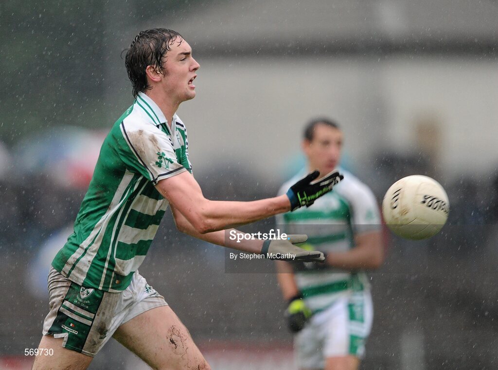 23 October 2011; Darragh Daly, Mullingar Shamrocks. Westmeath County Senior Football Championship Final, Garrycastle v Mullingar Shamrocks, Cusack Park, Mullingar, Co. Westmeath. Picture credit: Stephen McCarthy / SPORTSFILE