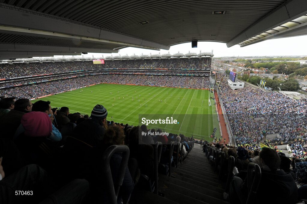 18 September 2011; A general view of Croke Park. GAA Football All-Ireland Senior Championship Final, Kerry v Dublin, Croke Park, Dublin. Picture credit: Pat Murphy / SPORTSFILE