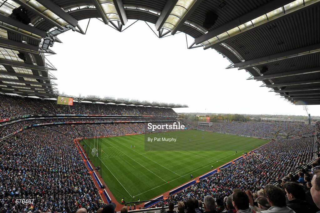 18 September 2011; A general view of Croke Park. GAA Football All-Ireland Senior Championship Final, Kerry v Dublin, Croke Park, Dublin. Picture credit: Pat Murphy / SPORTSFILE