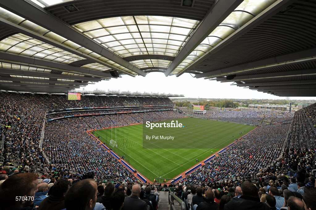 18 September 2011; A general view of Croke Park. GAA Football All-Ireland Senior Championship Final, Kerry v Dublin, Croke Park, Dublin. Picture credit: Pat Murphy / SPORTSFILE