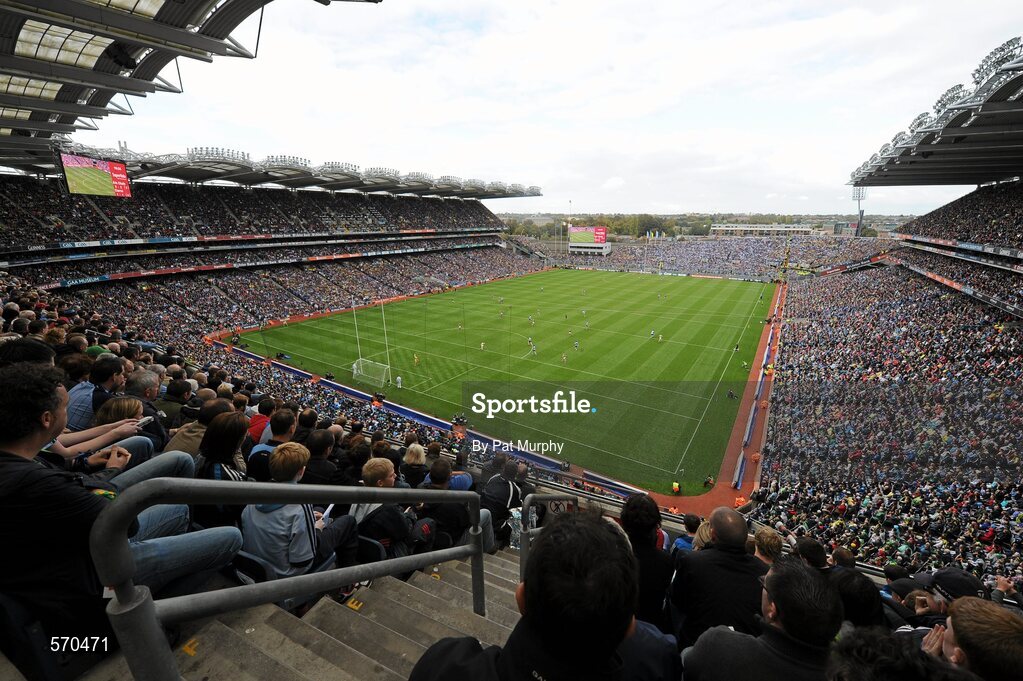 18 September 2011; A general view of Croke Park. GAA Football All-Ireland Senior Championship Final, Kerry v Dublin, Croke Park, Dublin. Picture credit: Pat Murphy / SPORTSFILE