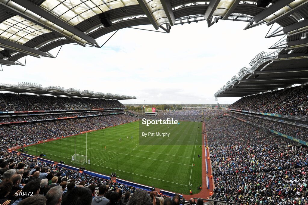 18 September 2011; A general view of Croke Park. GAA Football All-Ireland Senior Championship Final, Kerry v Dublin, Croke Park, Dublin. Picture credit: Pat Murphy / SPORTSFILE