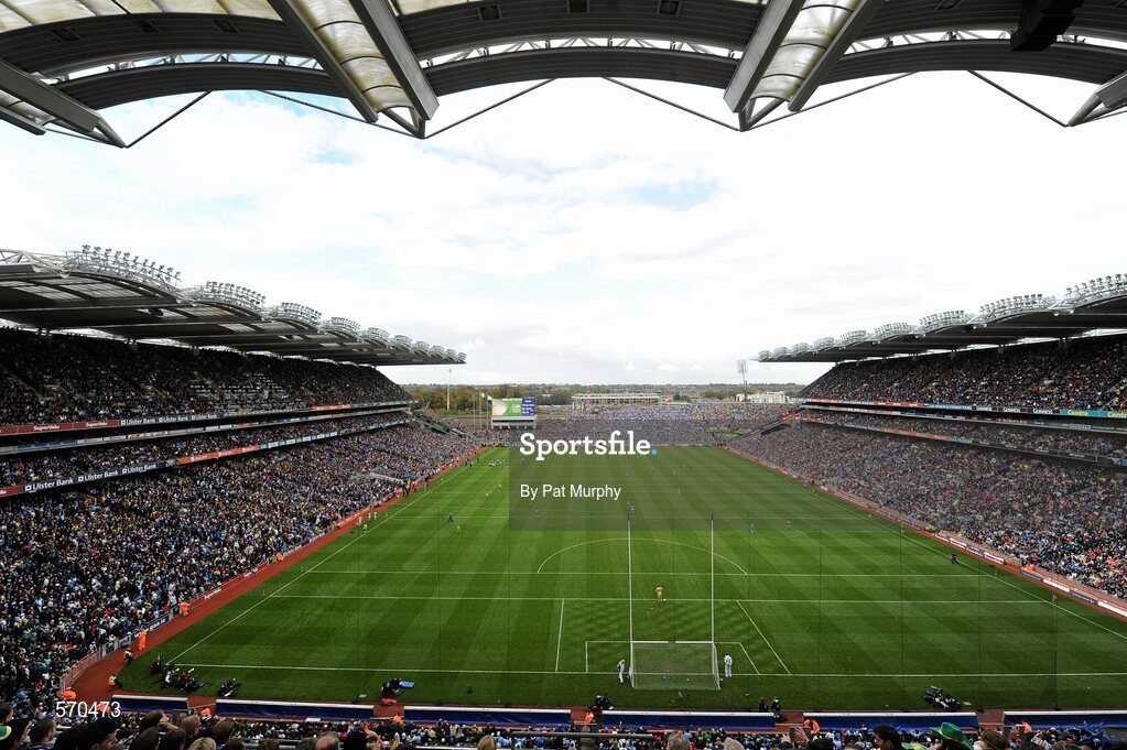 18 September 2011; A general view of Croke Park. GAA Football All-Ireland Senior Championship Final, Kerry v Dublin, Croke Park, Dublin. Picture credit: Pat Murphy / SPORTSFILE