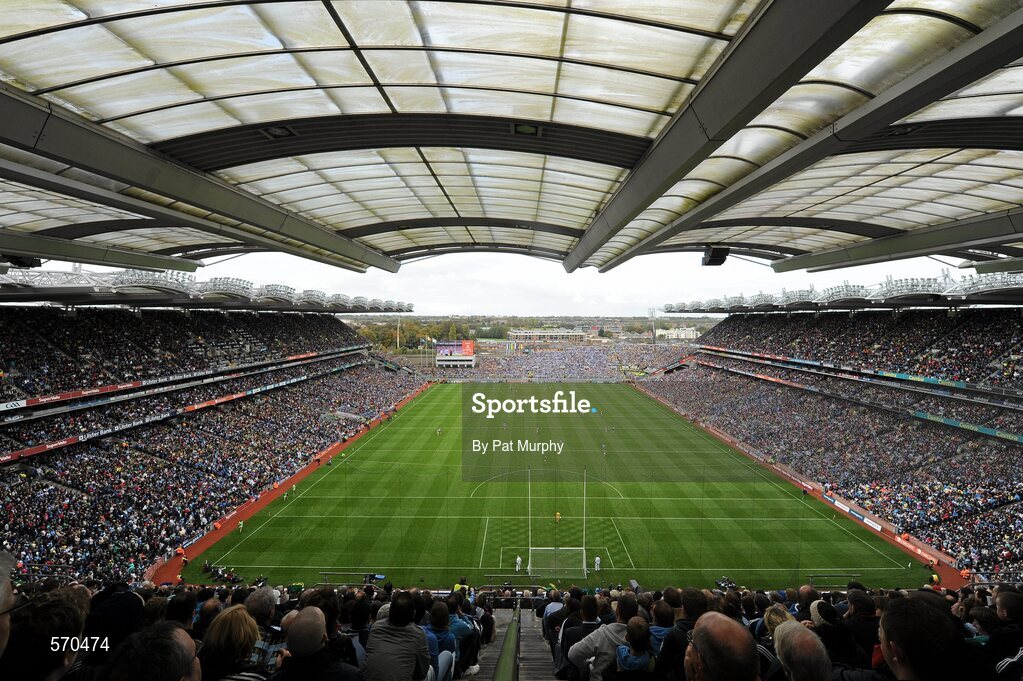 18 September 2011; A general view of Croke Park. GAA Football All-Ireland Senior Championship Final, Kerry v Dublin, Croke Park, Dublin. Picture credit: Pat Murphy / SPORTSFILE