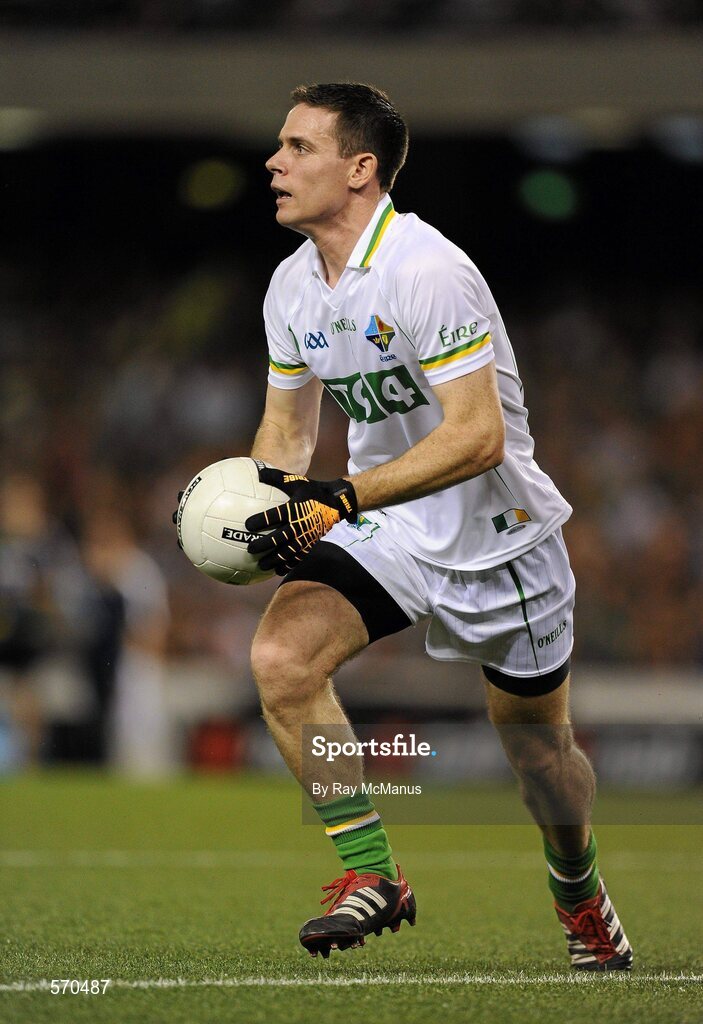 28 October 2011; The Ireland captain Stephen Cluxton.  International Rules 1st Test, Australia v Ireland, Etihad Stadium, Melbourne, Australia. Picture credit: Ray McManus / SPORTSFILE
