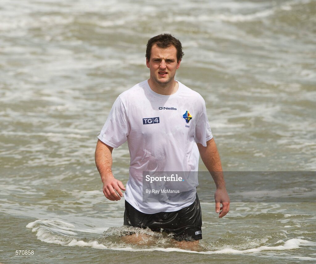 30 October 2011; Michale Murphy enjoys a dip in the ocean as memebrs of the Ireland International Rules Series 2011 team splash about St Kilda Beach, Melbourne Bay, Australia. Picture credit: Ray McManus / SPORTSFILE