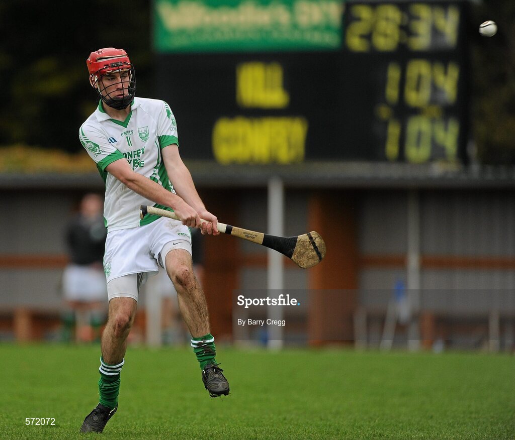 30 October 2011; Conor Delaney, Confey. Intermediate B Championship Final, Kill v Confey, Naas GAA Ground, Co. Kildare. Picture credit: Barry Cregg / SPORTSFILE