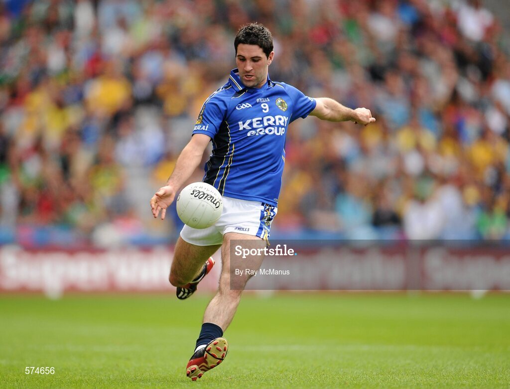 21 August 2011; Bryan Sheehan, Kerry. GAA Football All-Ireland Senior Championship Semi-Final, Mayo v Kerry, Croke Park, Dublin. Picture credit: Ray McManus / SPORTSFILE