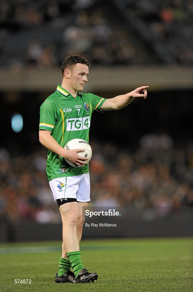 28 October 2011; Leighton Glynn, Ireland. International Rules 1st Test, Australia v Ireland, Etihad Stadium, Melbourne, Australia. Picture credit: Ray McManus / SPORTSFILE