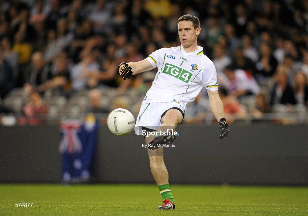 28 October 2011; Stephen Cluxton, Ireland. International Rules 1st Test, Australia v Ireland, Etihad Stadium, Melbourne, Australia. Picture credit: Ray McManus / SPORTSFILE
