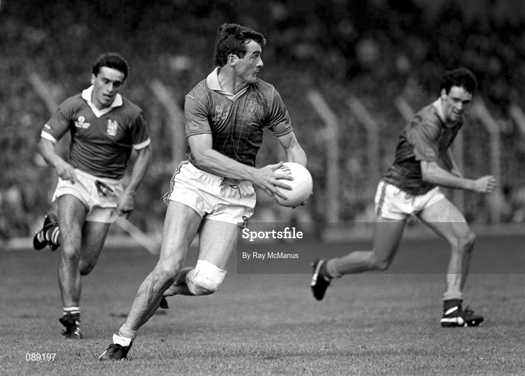 20 September 1987; Colm O'Rourke of Meath during the All-Ireland Senior Football Championship Final match between Meath and Cork at Croke Park in Dublin. Photo by Ray McManus/Sportsfile