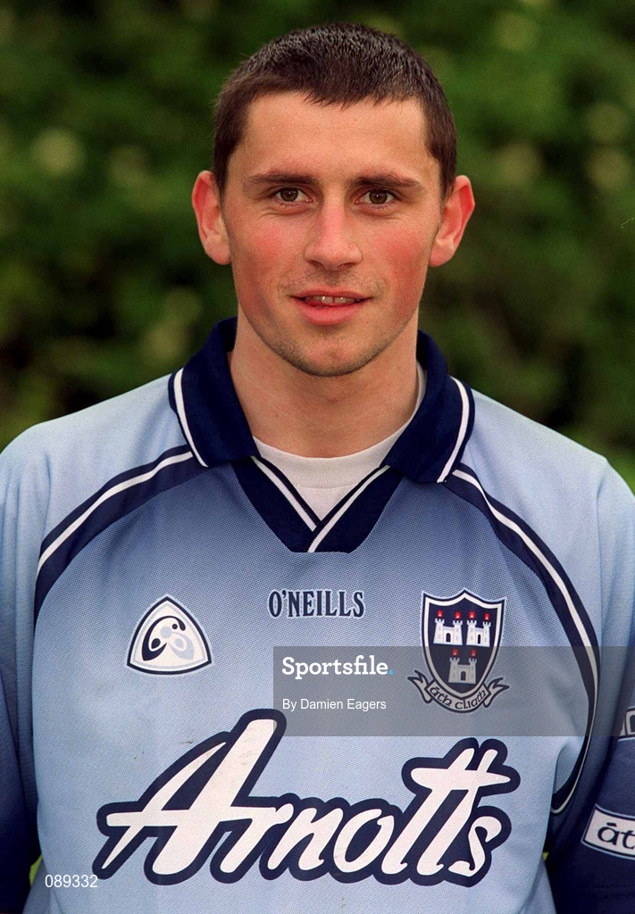 28 May 2002; Alan Brogan during a Dublin Football squad portraits session. Photo by Damien Eagers/Sportsfile