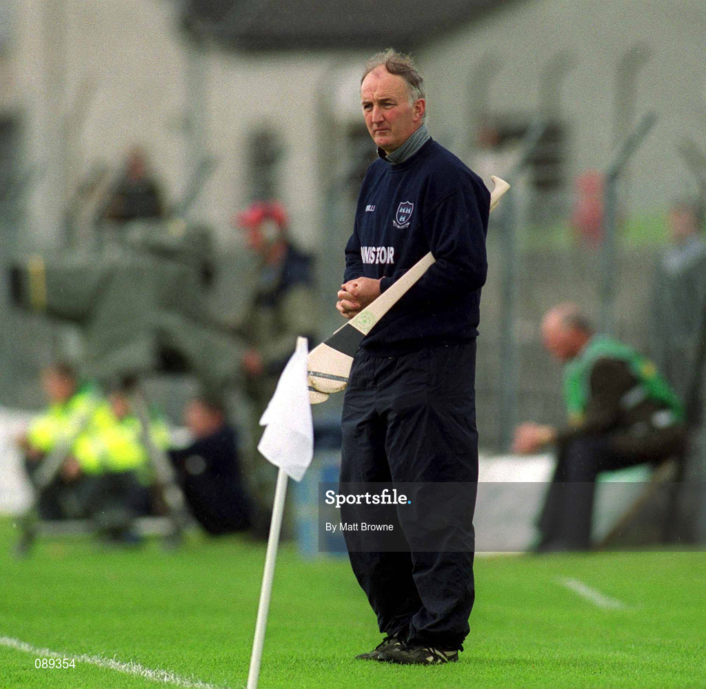 26 May 2002; Dublin manager Kevin Fennelly during the Guinness Leinster Senior Hurling Championship Quarter-Final match between Dublin and Meath at O'Connor Park in Tullamore, Offaly. Photo by Matt Browne/Sportsfile