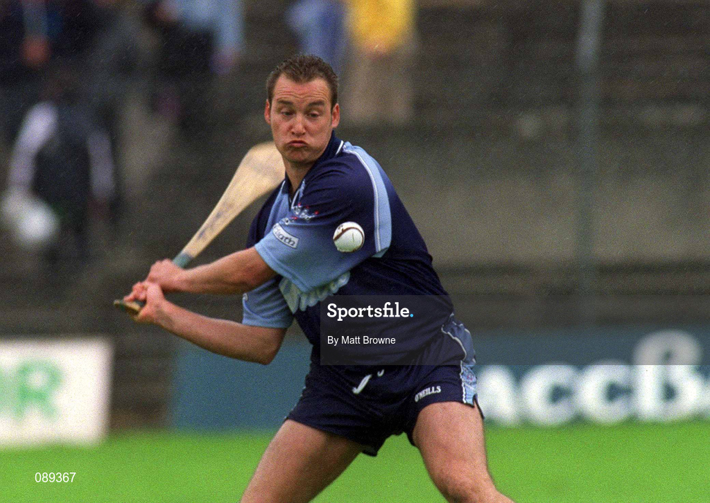 26 May 2002; Dublin goalkeeper Brendan McLoughlin during the Guinness Leinster Senior Hurling Championship Quarter-Final match between Dublin and Meath at O'Connor Park in Tullamore, Offaly. Photo by Matt Browne/Sportsfile