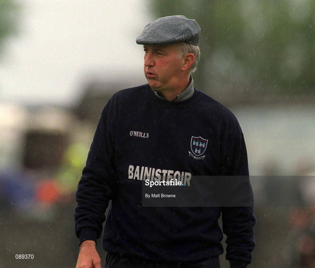26 May 2002; Dublin manager Kevin Fennelly during the Guinness Leinster Senior Hurling Championship Quarter-Final match between Dublin and Meath at O'Connor Park in Tullamore, Offaly. Photo by Matt Browne/Sportsfile