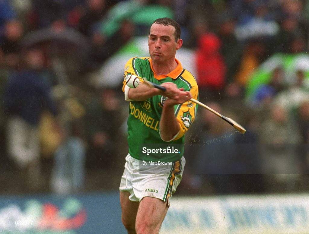 26 May 2002; Cathal Sheridan of Meath during the Guinness Leinster Senior Hurling Championship Quarter-Final match between Dublin and Meath at O'Connor Park in Tullamore, Offaly. Photo by Matt Browne/Sportsfile