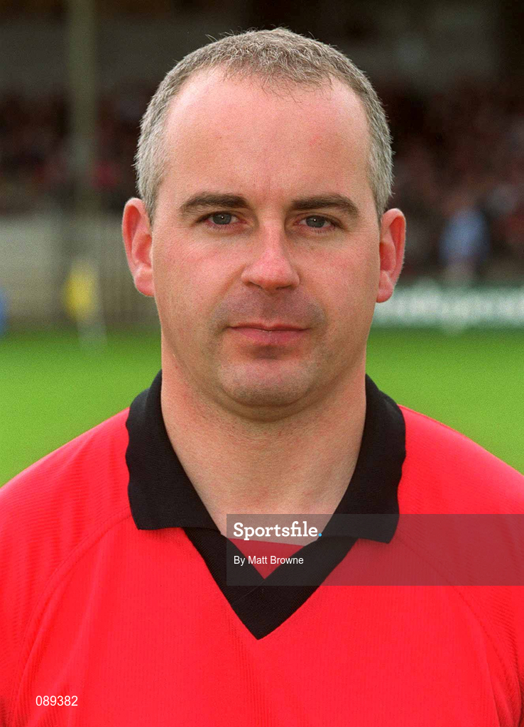 26 May 2002; Referee John Sexton during the Guinness Leinster Senior Hurling Championship Quarter-Final match between Dublin and Meath at O'Connor Park in Tullamore, Offaly. Photo by Matt Browne/Sportsfile