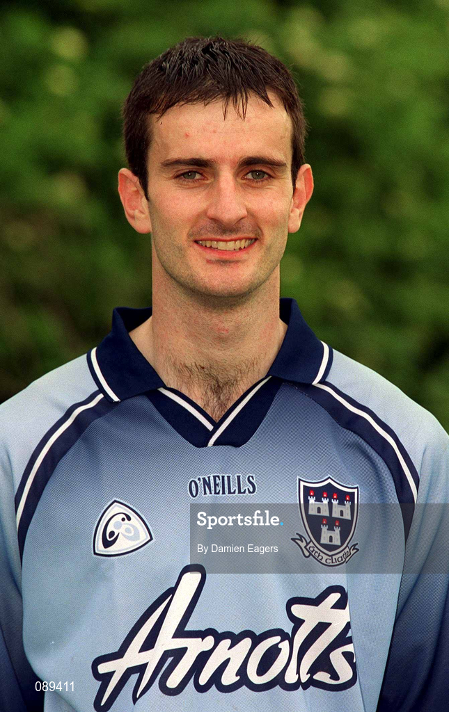 23 May 2002; John McNally during a Dublin Football squad portraits session. Photo by Damien Eagers/Sportsfile
