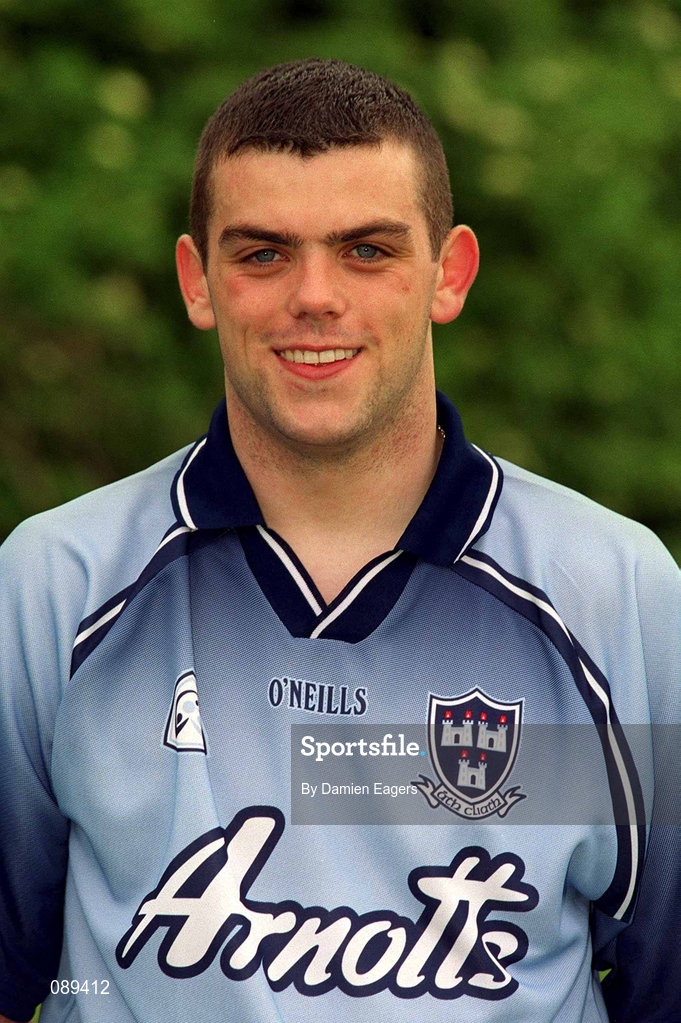 23 May 2002; Paul Casey during a Dublin Football squad portraits session. Photo by Damien Eagers/Sportsfile
