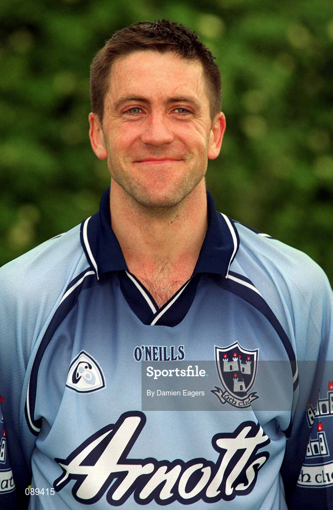 23 May 2002; Senan Connell during a Dublin Football squad portraits session. Photo by Damien Eagers/Sportsfile