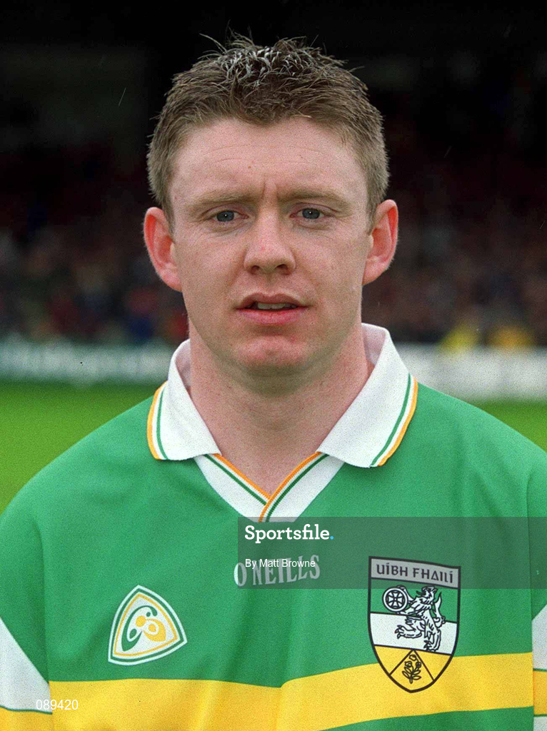 26 May 2002; Cathal Daly of Offaly during the Bank of Ireland Leinster Senior Football Championship Quarter-Final match between Offaly and Laois at O'Connor Park in Tullamore, Offaly. Photo by Matt Browne/Sportsfile