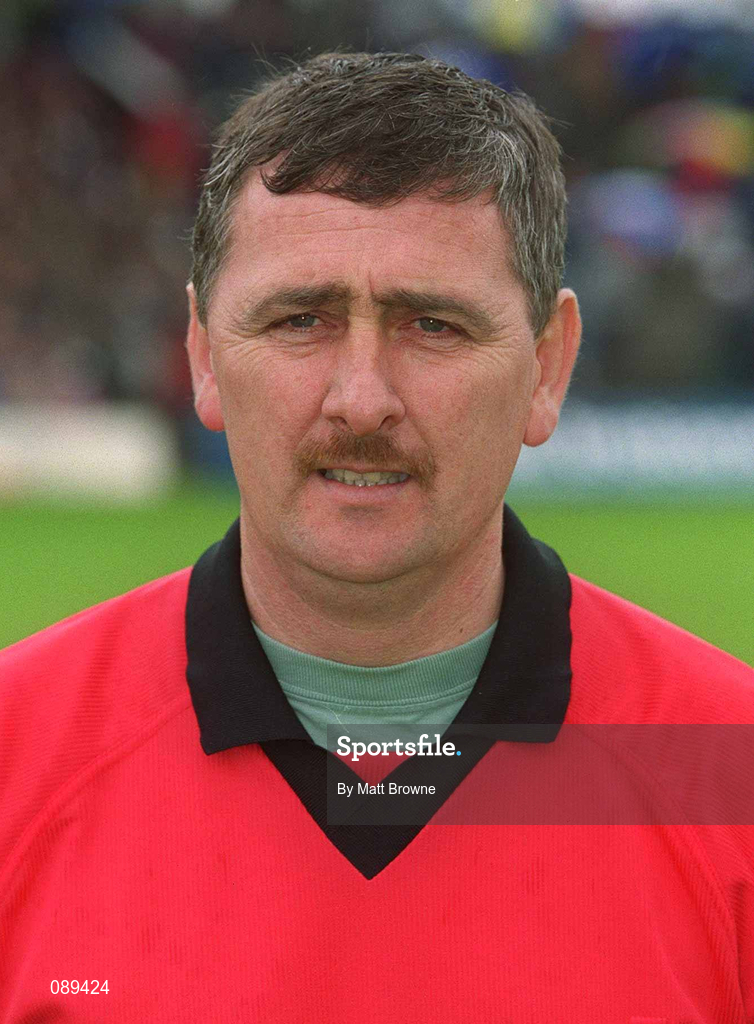 26 May 2002; Linesman Michael Walsh during the Bank of Ireland Leinster Senior Football Championship Quarter-Final match between Offaly and Laois at O'Connor Park in Tullamore, Offaly. Photo by Matt Browne/Sportsfile