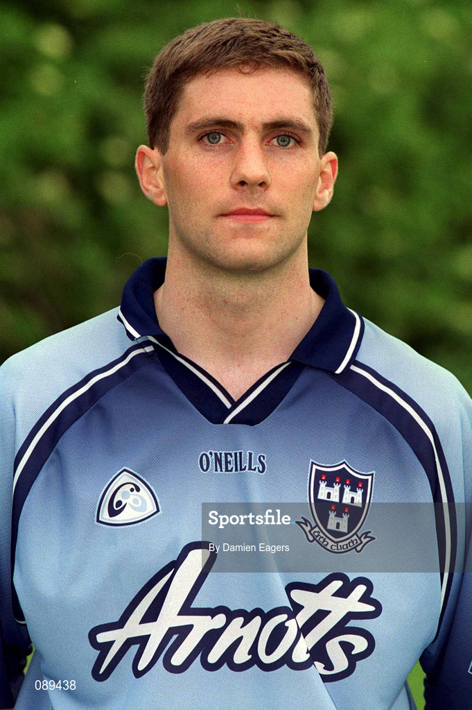 23 May 2002; Bryan Murphy during a Dublin Football squad portraits session. Photo by Damien Eagers/Sportsfile
