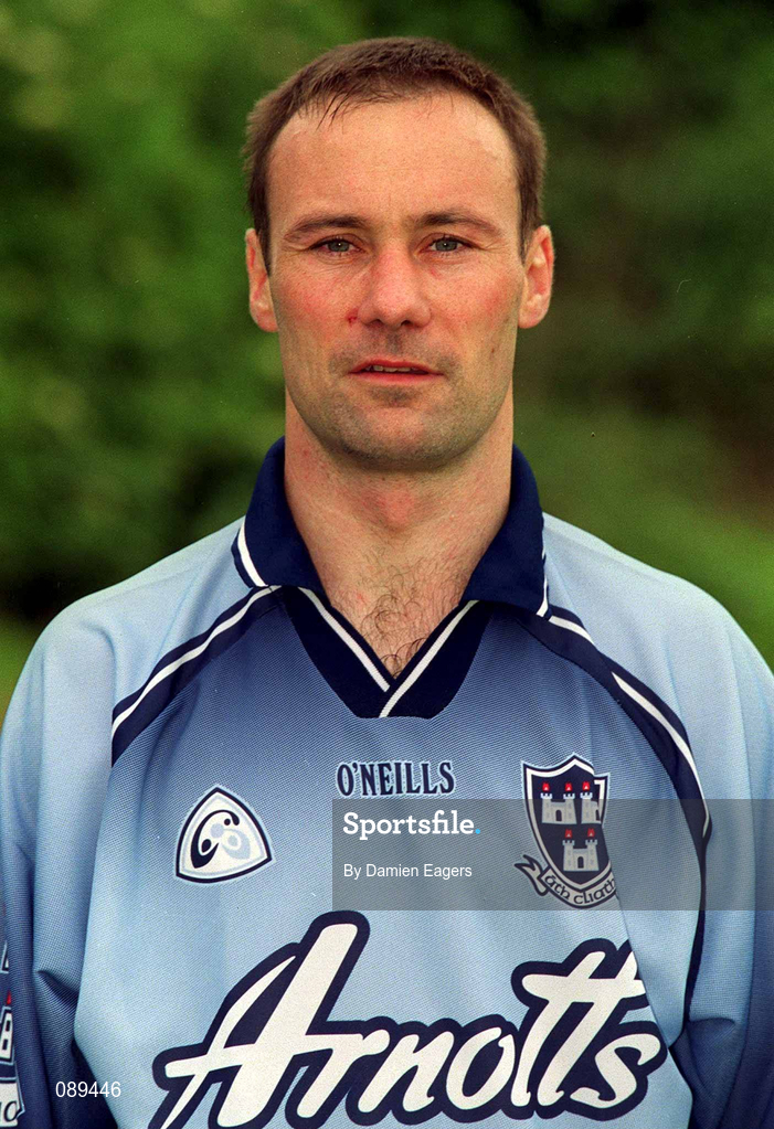 23 May 2002; Paul Curran during a Dublin Football squad portraits session. Photo by Damien Eagers/Sportsfile