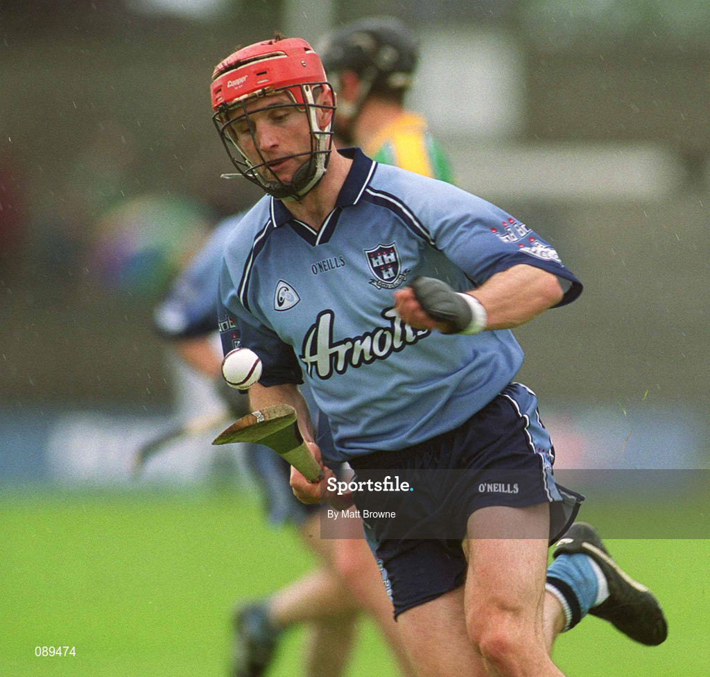 26 May 2002; David Sweeney of Dublin during the Guinness Leinster Senior Hurling Championship Quarter-Final match between Dublin and Meath at O'Connor Park in Tullamore, Offaly. Photo by Matt Browne/Sportsfile