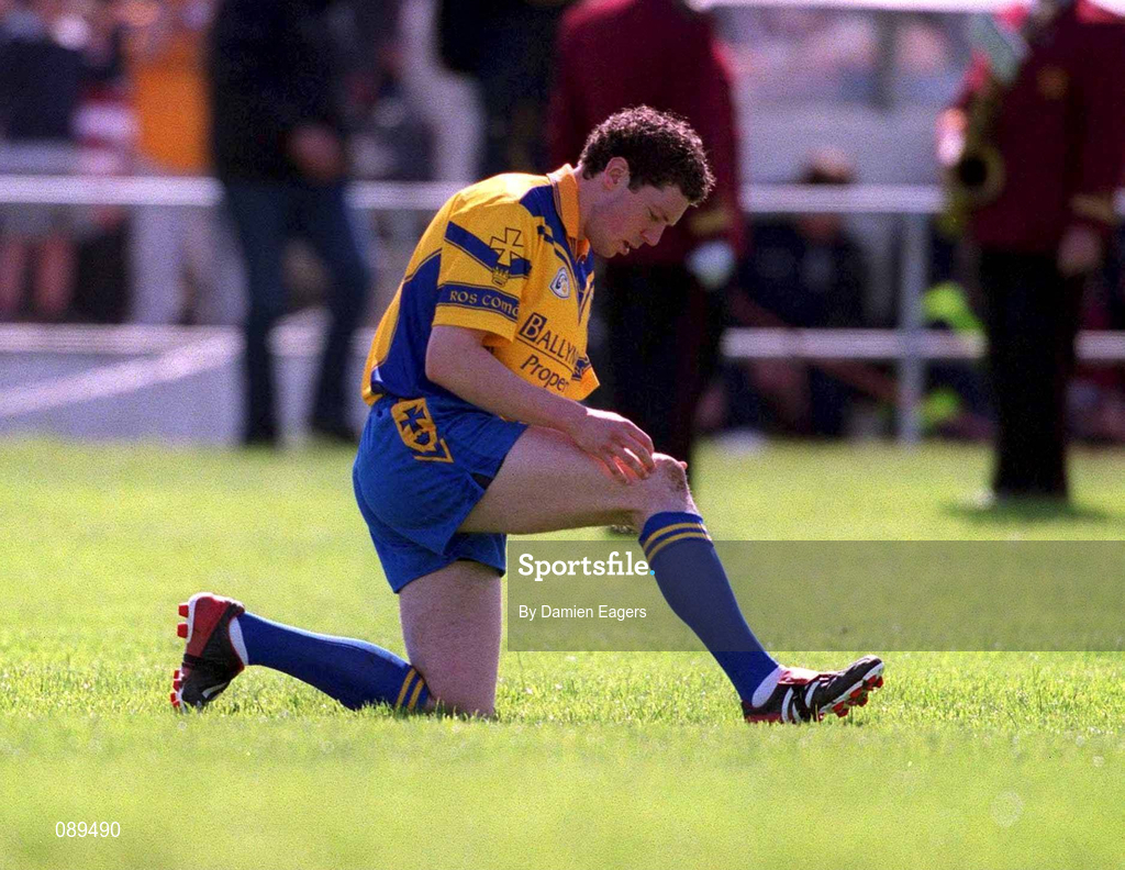 19 May 2002; Stephen Lohan of Roscommon during the Bank of Ireland Connacht Senior Football Championship Quarter-Final match between Roscommon and Galway at Dr Hyde Park in Roscommon. Photo by Damien Eagers/Sportsfile