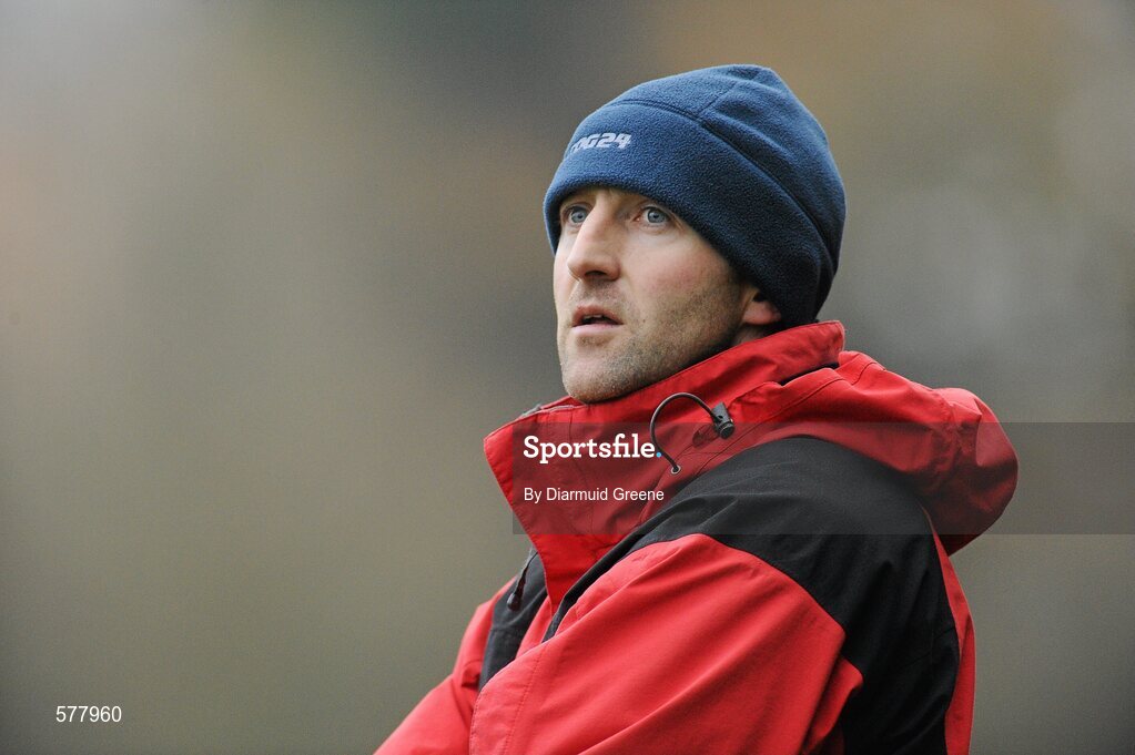 23 November 2011; Colaiste an Spioraid Naoimh manager Philip O'Sullivan. Corn Ui Mhuiri Senior 'A' Football Championship, Colaiste an Spioraid Naoimh v Colaiste Chríost Rí, Ballincollig GAA Club, Co. Cork. Picture credit: Diarmuid Greene / SPORTSFILE