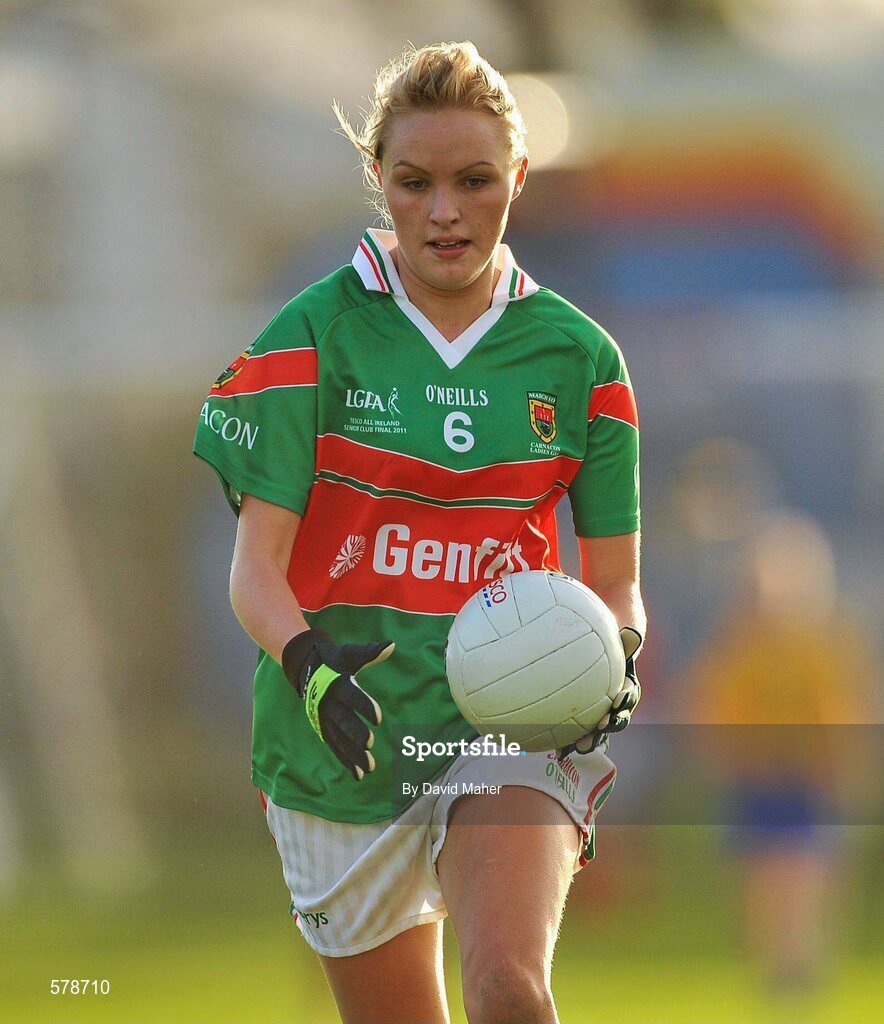 27 November 2011; Marie Corbett, Carnacon. Tesco All-Ireland Senior Ladies Football Club Championship Final, Carnacon v Na Fianna, Ballymahon, Co. Longford. Picture credit: David Maher / SPORTSFILE