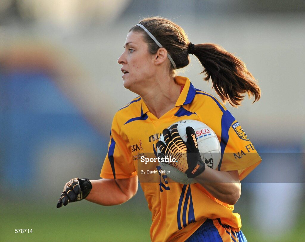 27 November 2011; Sarah Quinn, Na Fianna. Tesco All-Ireland Senior Ladies Football Club Championship Final, Carnacon v Na Fianna, Ballymahon, Co. Longford. Picture credit: David Maher / SPORTSFILE
