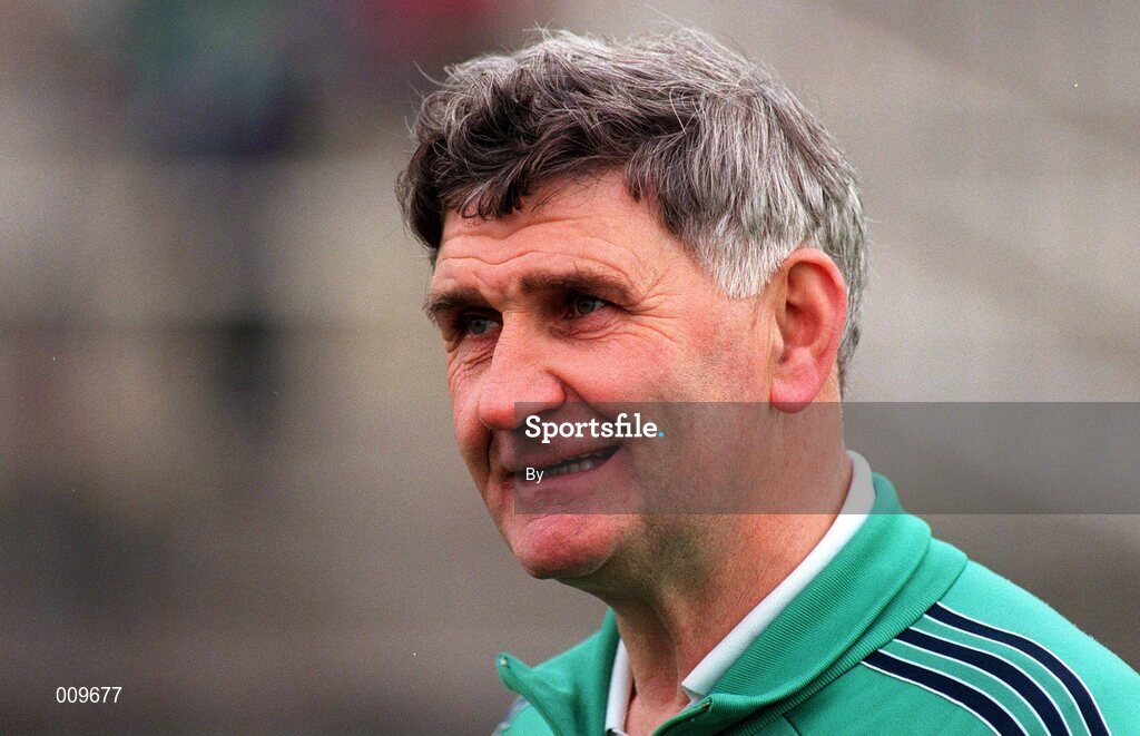 15 September 1998, Mick O'Dwyer Kildare Manager pictured during the Kildare Press Night, Newbridge, Co.Kildare. Picture Credit: Brendan Moran/SPORTSFILE