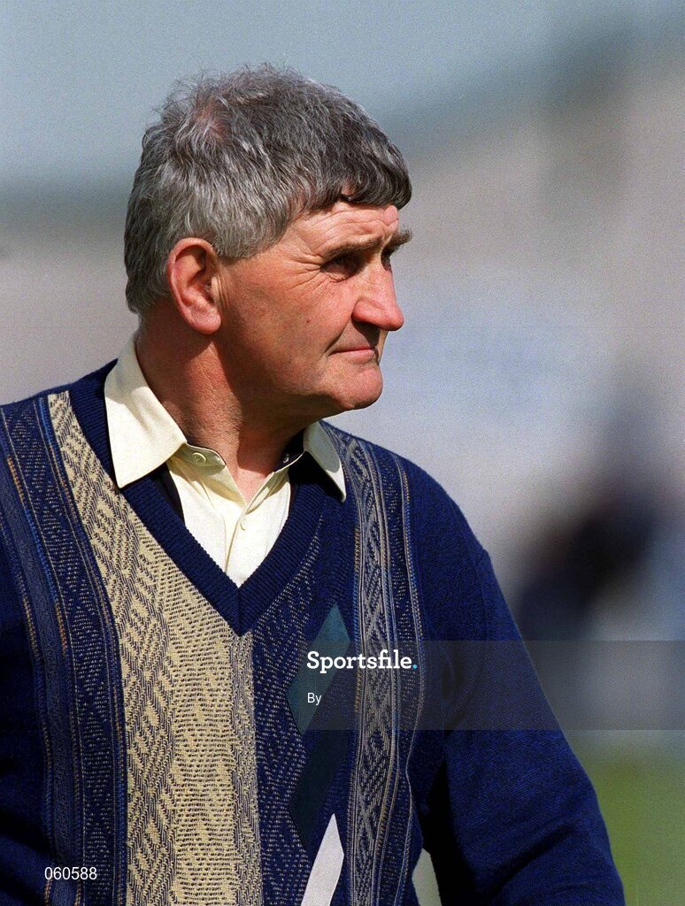 22 April 2001; Mick O'Dwyer, Kildare Manager. Football. Picture credit; Ray McManus / SPORTSFILE
