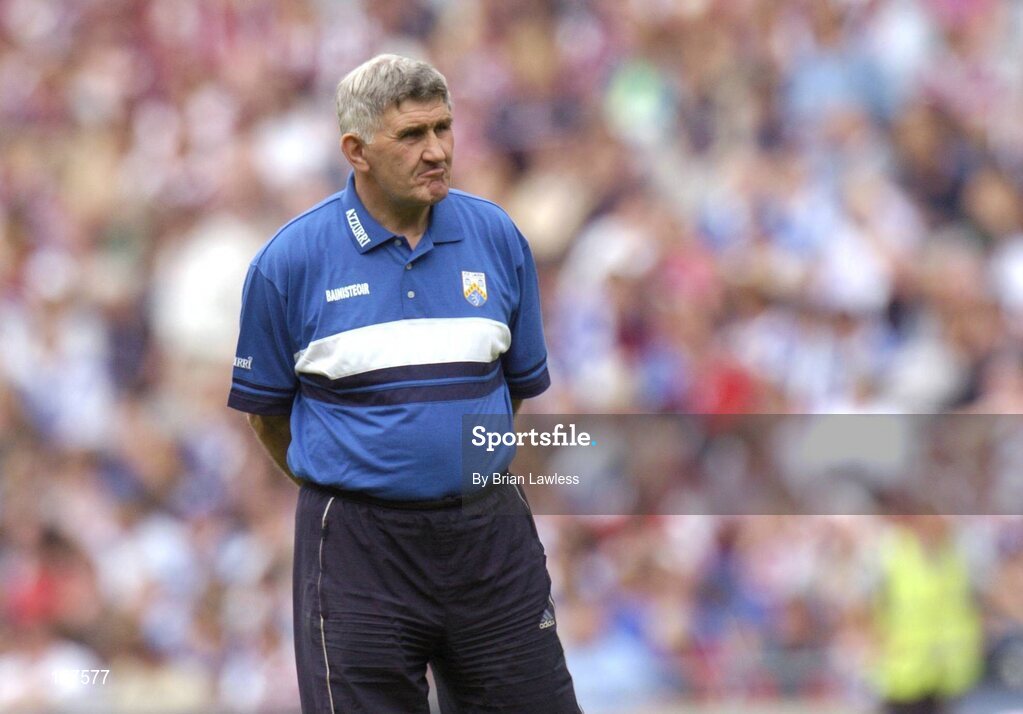 18 July 2004; Mick O'Dwyer, Laois manager. Bank of Ireland Leinster Senior Football Championship Final, Laois v Westmeath, Croke Park, Dublin. Picture credit; Brian Lawless / SPORTSFILE