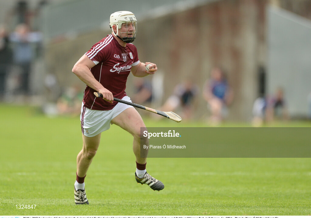 28 May 2017;Joe Canning of Galway during the Leinster GAA Hurling Senior Championship Quarter-Final match between Galway and Dublin at O'Connor Park, in Tullamore, Co. Offaly.  Photo by Piaras Ó Mídheach/Sportsfile