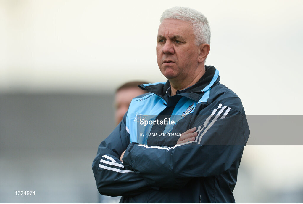 28 May 2017; Dublin manager Ger Cunningham during the Leinster GAA Hurling Senior Championship Quarter-Final match between Galway and Dublin at O'Connor Park, in Tullamore, Co. Offaly.  Photo by Piaras Ó Mídheach/Sportsfile