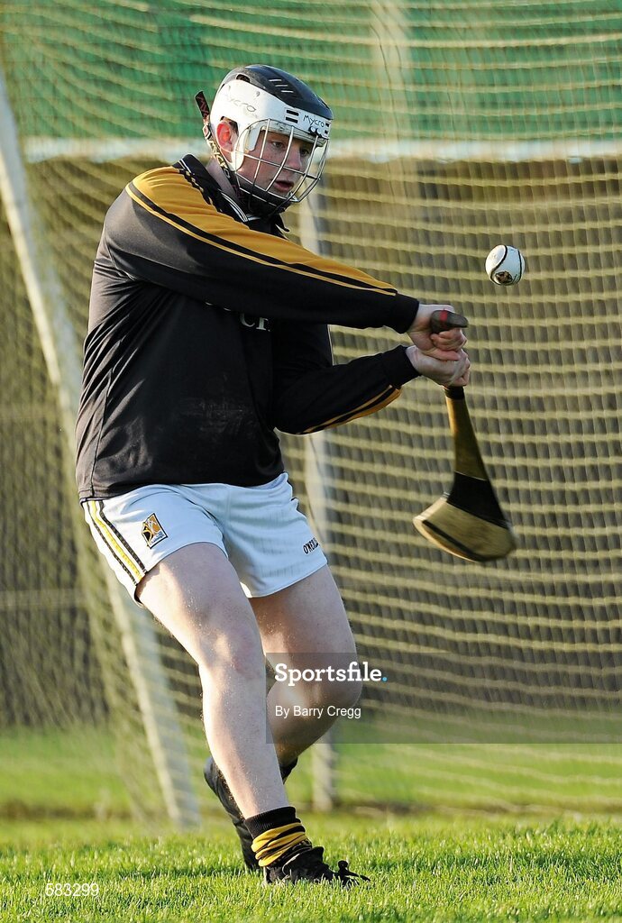 1 December 2011; David Breen, Castlecomer CS. Leinster Colleges Senior Hurling “A” League Semi Final, St. Brendan’s Birr, Offaly, v Castlecomer CS, Kilkenny, Park Ratheniska GAA Grounds, Ratheniska, Co. Laois. Picture credit: Barry Cregg / SPORTSFILE