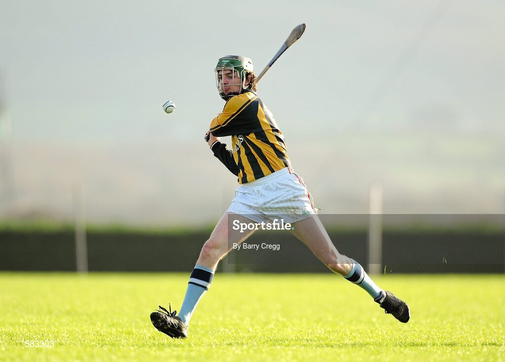 1 December 2011; Luke Maher, Castlecomer CS. Leinster Colleges Senior Hurling “A” League Semi Final, St. Brendan’s Birr, Offaly, v Castlecomer CS, Kilkenny, Park Ratheniska GAA Grounds, Ratheniska, Co. Laois. Picture credit: Barry Cregg / SPORTSFILE