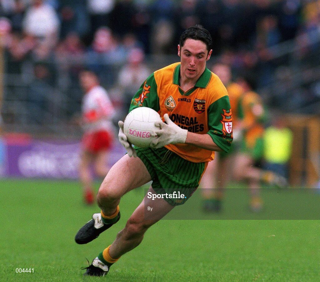 19 July 1998, Brendan Devenney Donegal, Ulster Football Championship Final, Clones. Picture Credit: Matt Browne/SPORTSFILE