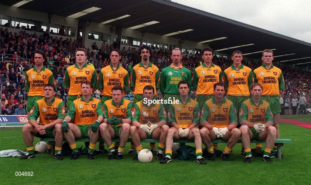 19 July 1998, Donegal Team, Ulster Football Championship Final, Clones. Picture Credit: Matt Browne/SPORTSFILE