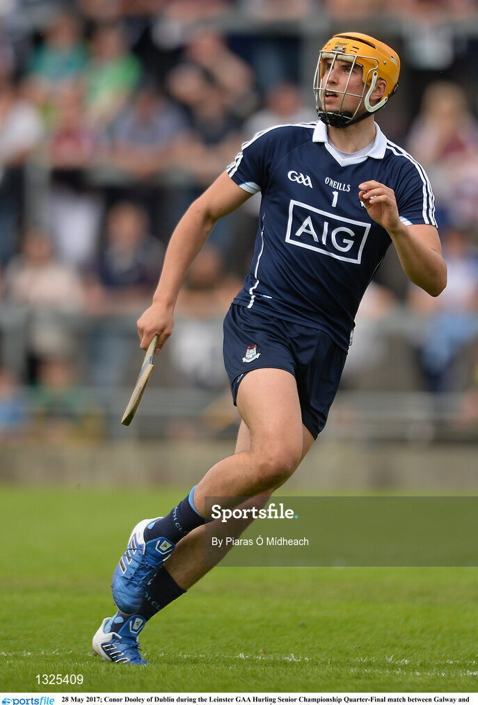28 May 2017; Conor Dooley of Dublin during the Leinster GAA Hurling Senior Championship Quarter-Final match between Galway and Dublin at O'Connor Park, in Tullamore, Co. Offaly.  Photo by Piaras Ó Mídheach/Sportsfile