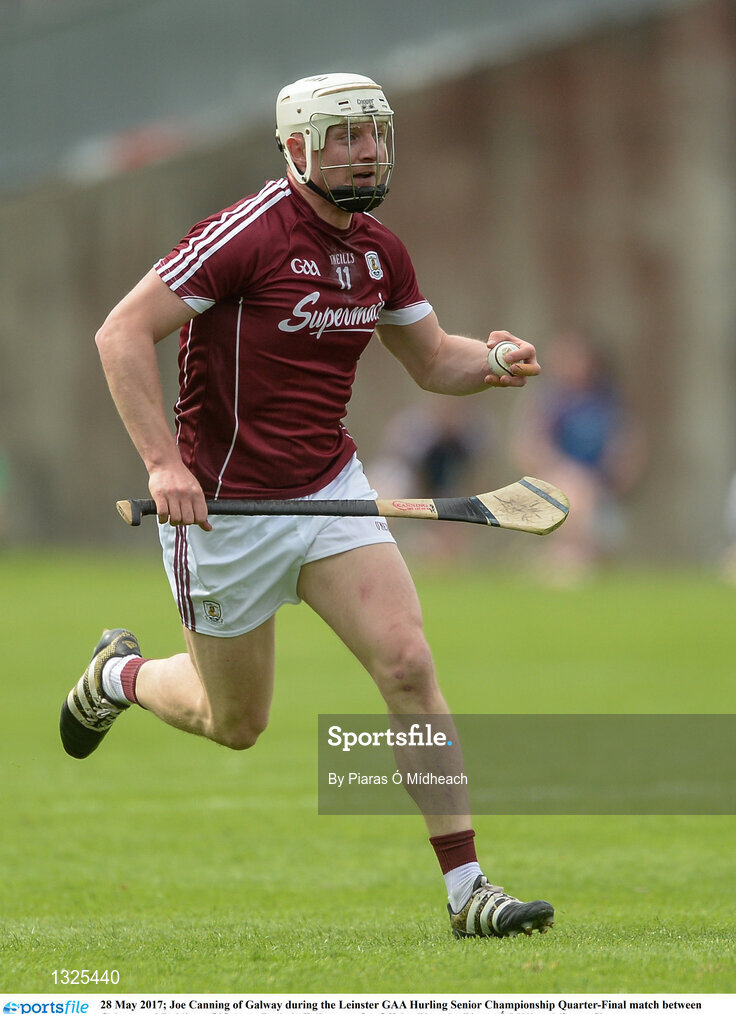 28 May 2017; Joe Canning of Galway during the Leinster GAA Hurling Senior Championship Quarter-Final match between Galway and Dublin at O'Connor Park, in Tullamore, Co. Offaly.  Photo by Piaras Ó Mídheach/Sportsfile