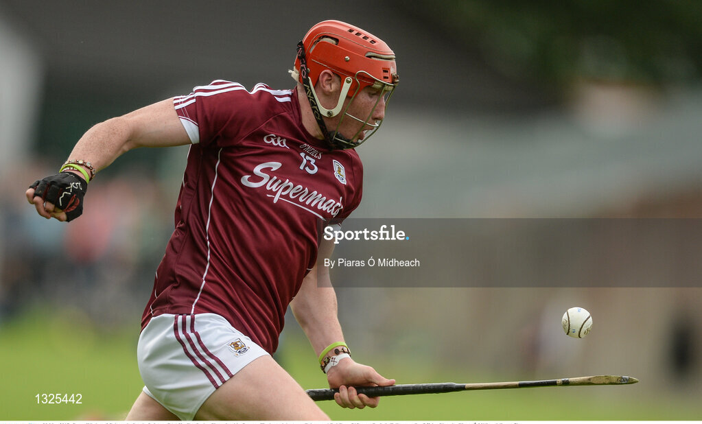 28 May 2017; Conor Whelan of Galway during the Leinster GAA Hurling Senior Championship Quarter-Final match between Galway and Dublin at O'Connor Park, in Tullamore, Co. Offaly.  Photo by Piaras Ó Mídheach/Sportsfile