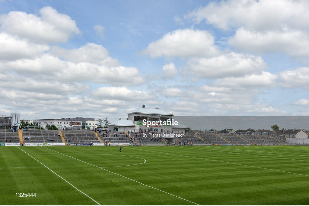 28 May 2017; A general view of O'Connor Park before the Leinster GAA Hurling Senior Championship Quarter-Final match between Galway and Dublin at O'Connor Park, in Tullamore, Co. Offaly.  Photo by Piaras Ó Mídheach/Sportsfile