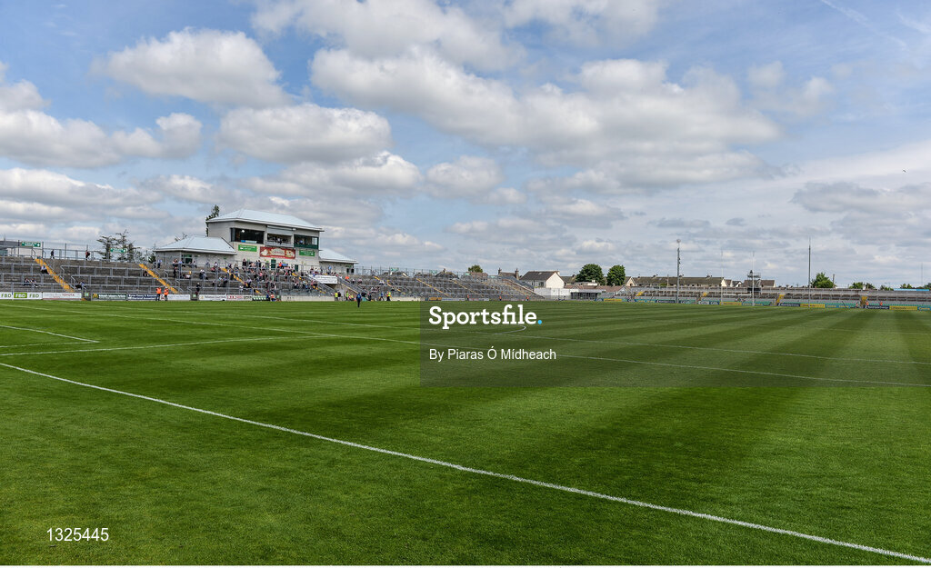28 May 2017; A general view of O'Connor Park before the Leinster GAA Hurling Senior Championship Quarter-Final match between Galway and Dublin at O'Connor Park, in Tullamore, Co. Offaly.  Photo by Piaras Ó Mídheach/Sportsfile