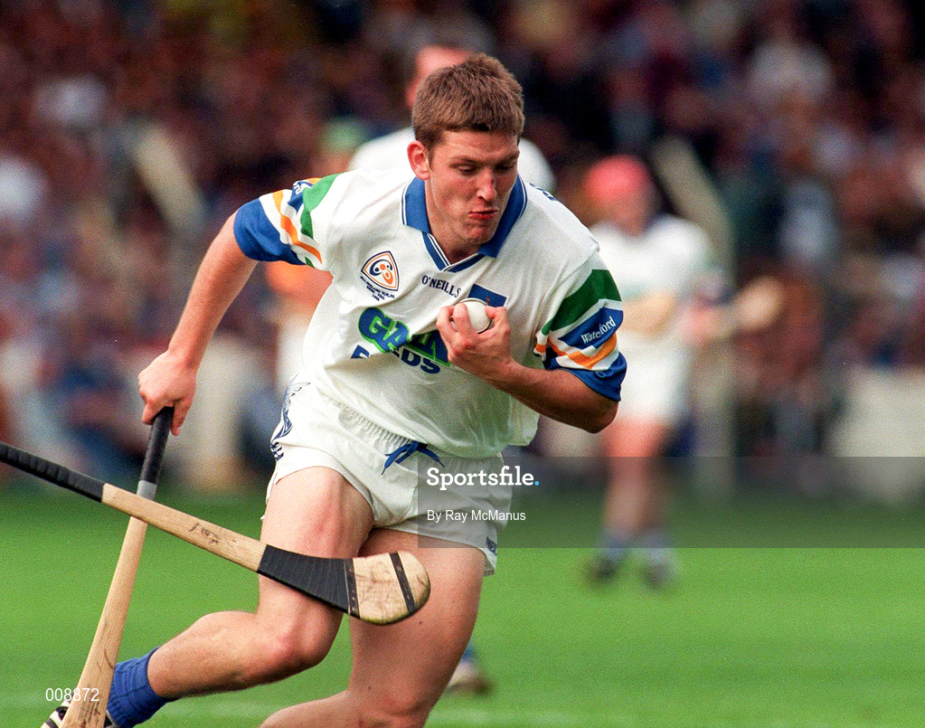 16 August 1998; Brian Greene of Waterford during the Guinness All-Ireland Senior Hurling Championship Semi-Final match between Kilkenny and Waterford at Croke Park in Dublin. Photo by Ray McManus/Sportsfile